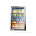Glass Door Freestanding Beverage Wine Cooler Refrigerator